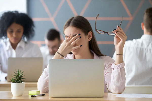 مراقبت از چشم هنگام کار